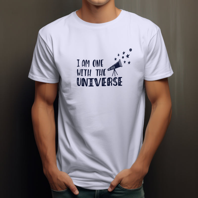 Cosmic Harmony: I am one with the universe T-shirt