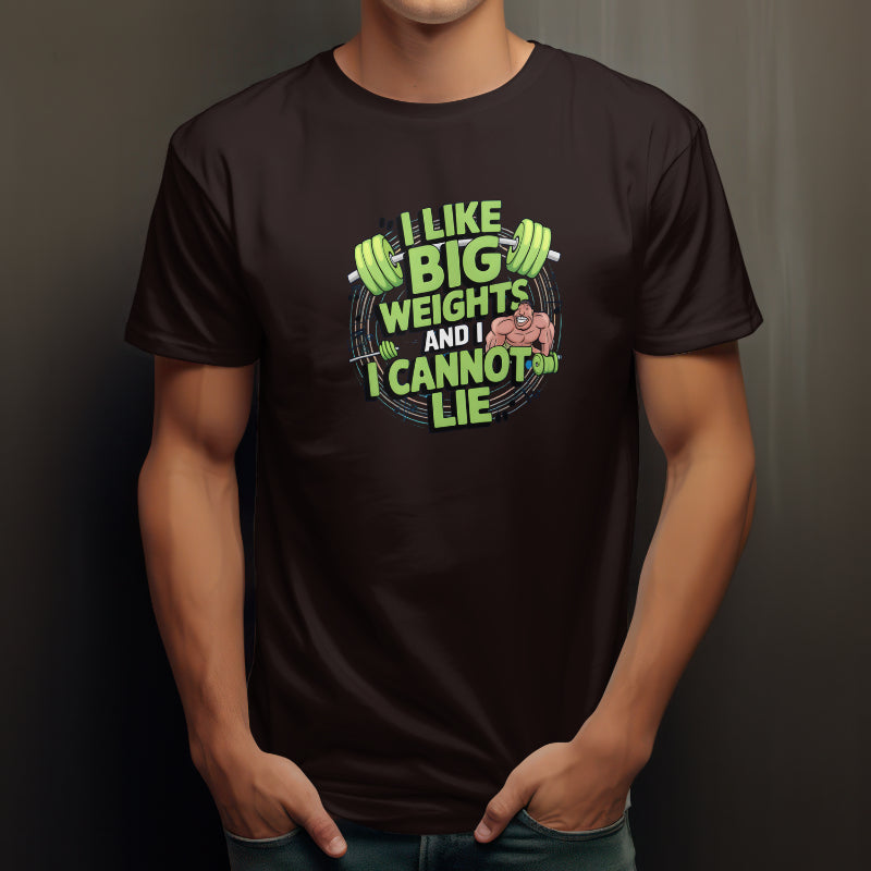 I Like Big Weights and I Cannot Lie – Strength Training T-shirt