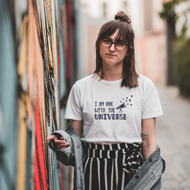 Cosmic Harmony: I am one with the universe T-shirt